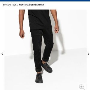 Birkenstock Montana Oiled Leather shoes